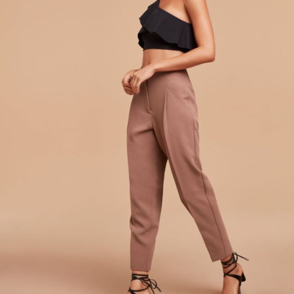 WILFRED CHAMBERY PANTS IN NUTMEG ARITZIA